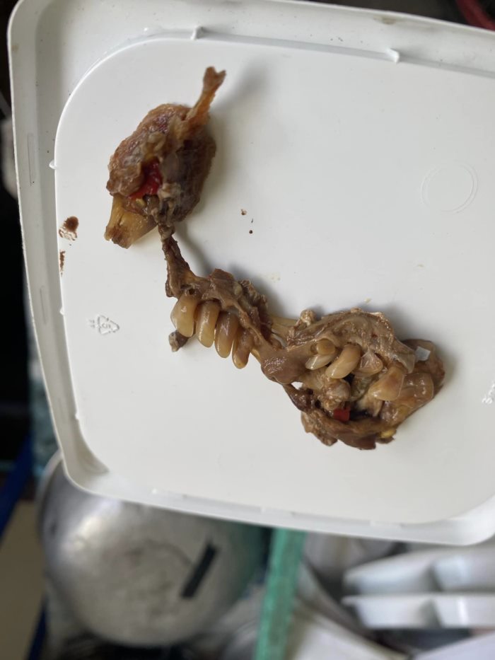 สิ่งแปลกปลอมในอาหาร