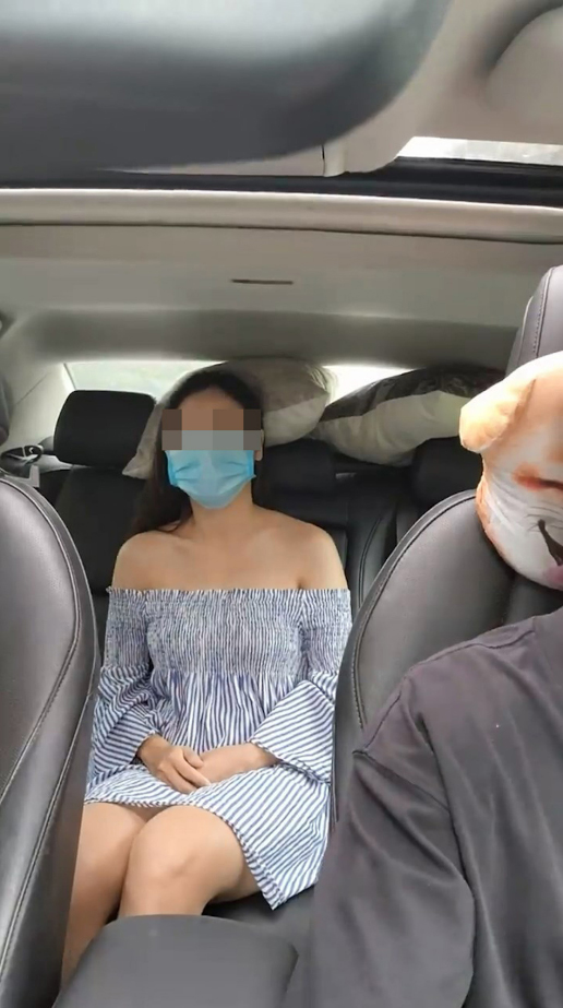 คลิปในแท็กซี่