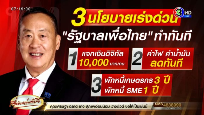  นโยบาย ลดค่าน้ำมัน ครม. เศรษฐา ทวีสิน