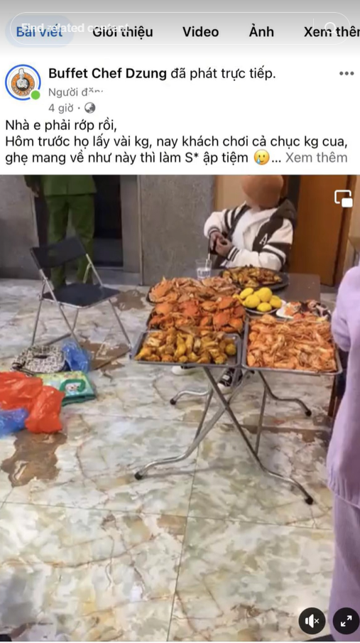 ลูกค้าขโมยอาหาร