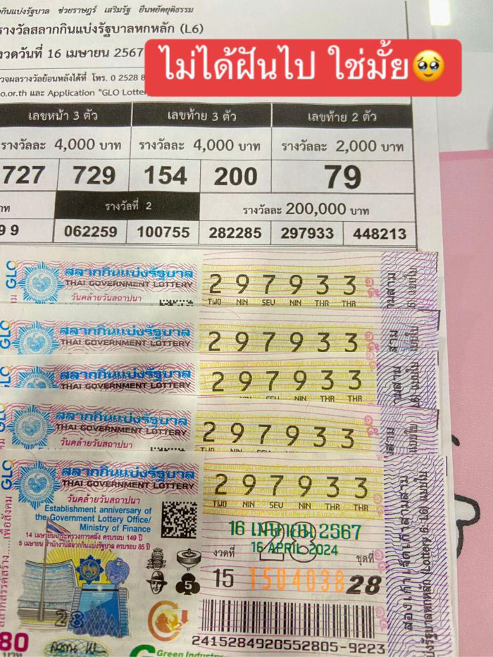 ถูกรางวัลใหญ่