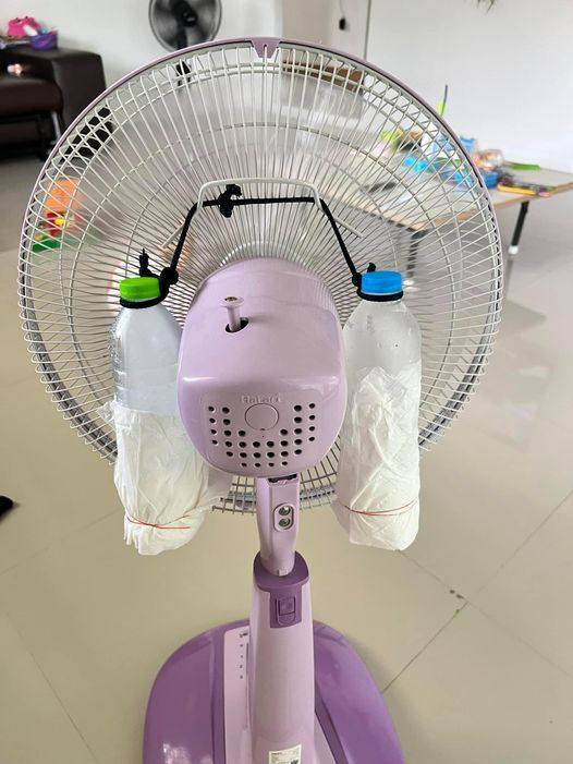  พัดลมคลายร้อน 