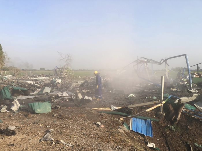 โรงงานพลุระเบิด