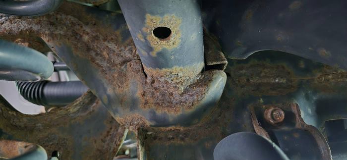 รถขึ้นสนิม