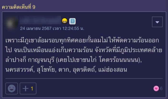 ลำปาง ร้อนที่สุดในไทย