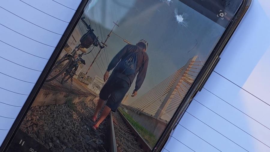 รถไฟชนคนเสียชีวิต