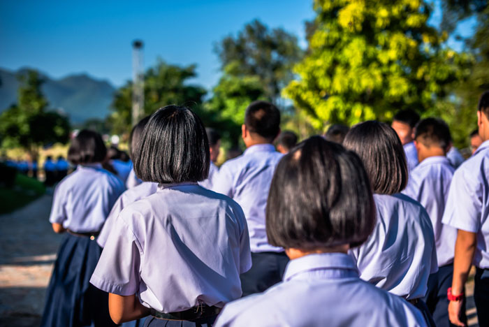 ยกเลิกแล้ว ทรงผมนักเรียน ไ