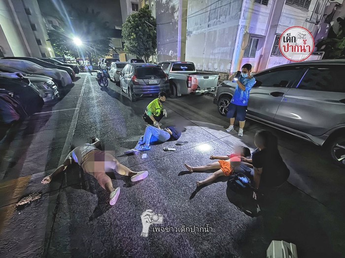 ปาร์ตี้หมูกระทะ หมดสติกลางถนน 4 ราย