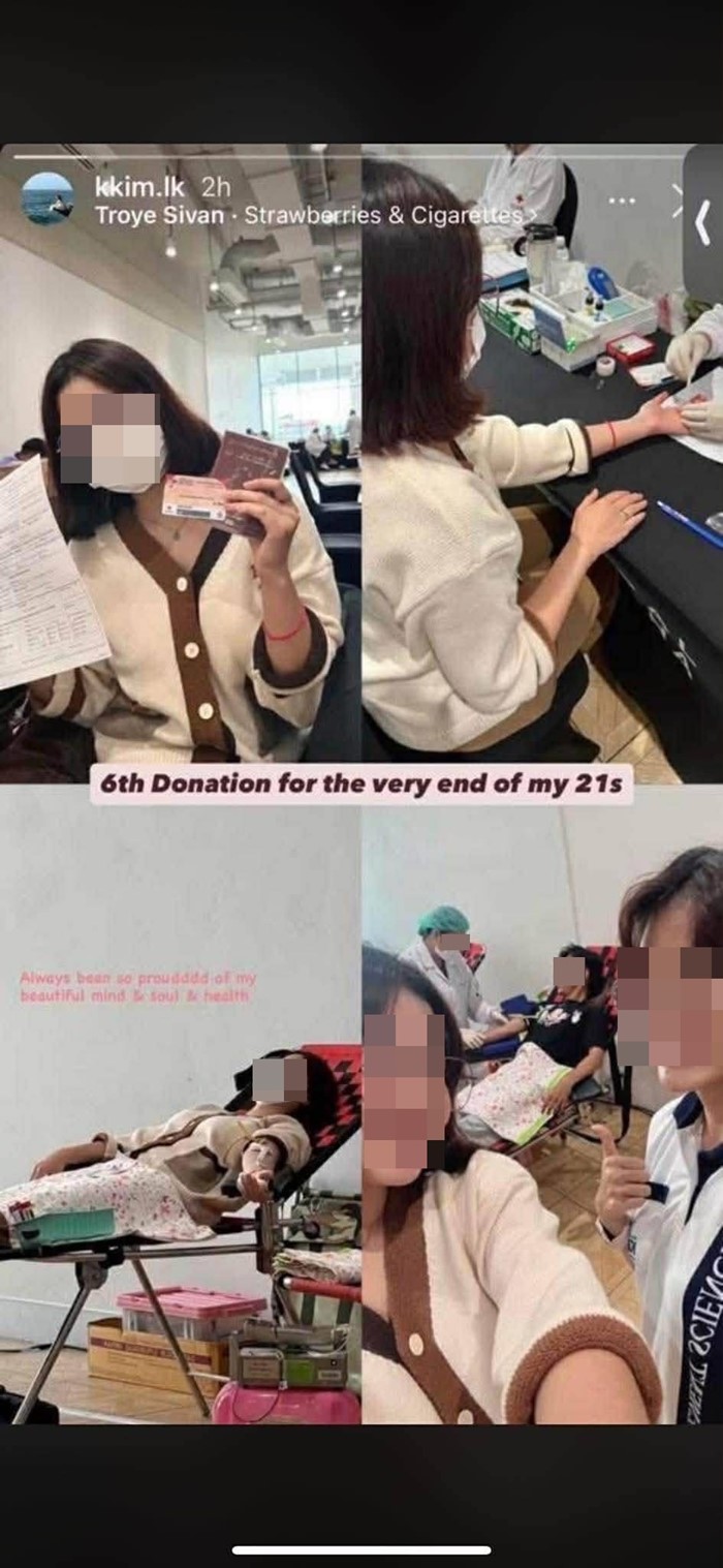 ทัวร์กัมพูชาลงเดือด สาวบริจาคเลือดในไทย   