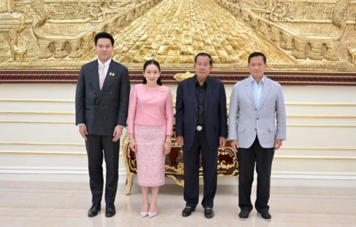 ฮุนเซน แพทองธาร