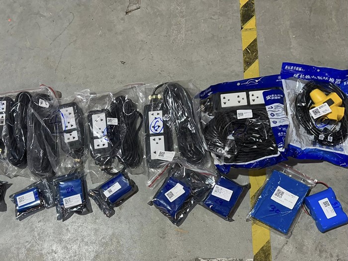 จับปลั๊กเถื่อน 