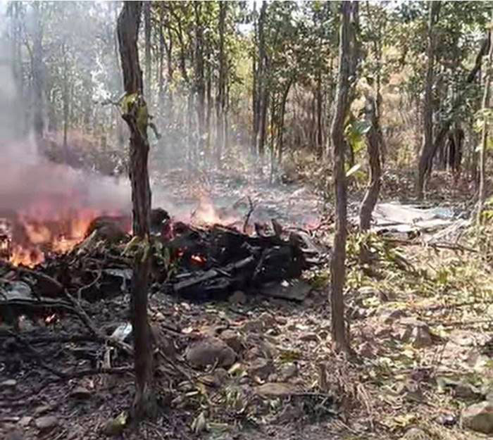 เครื่องบิน AT-6 ตก