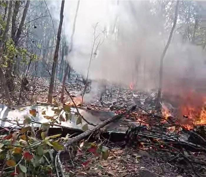 เครื่องบิน AT-6 ตก