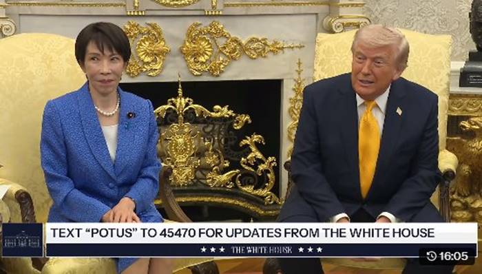 ซานาเอะ นายกฯ ญี่ปุ่น พบ โดนัลด์ ทรัมป์ 