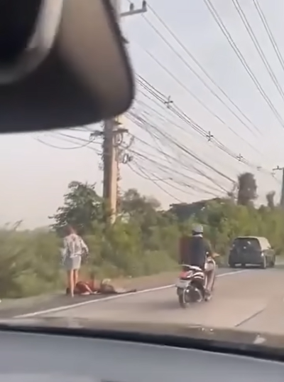 เมียขับรถชนผัวดับ