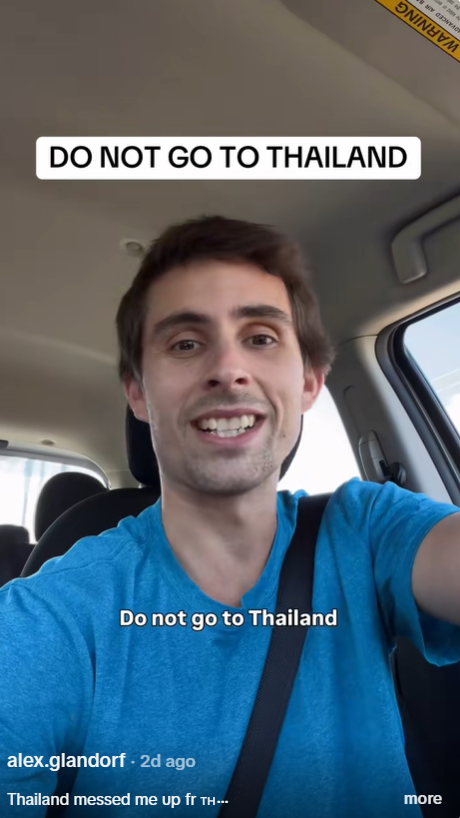 ต่างชาติทำคลิปเตือน อย่าไปประเทศไทย