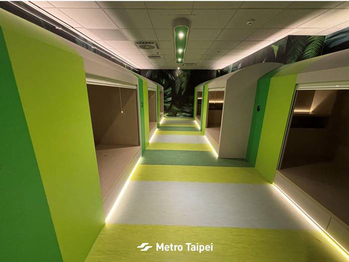  ห้องนอนลับ ในสถานีรถไฟฟ้า