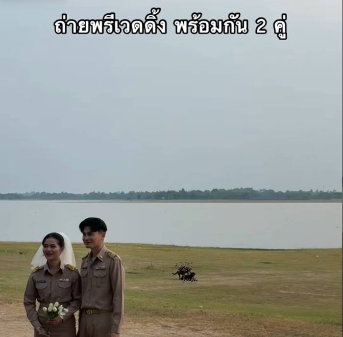 พรีเวดดิ้งคู่แต่งงาน 2 คู่