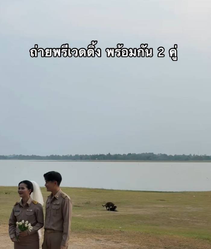 พรีเวดดิ้งคู่แต่งงาน 2 คู่