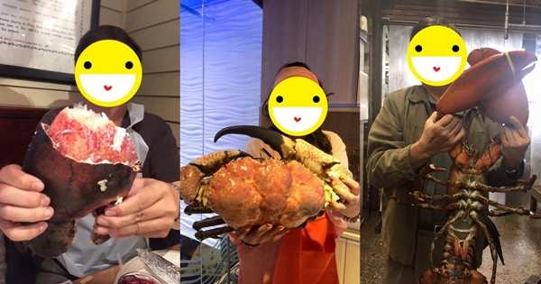 กินปูตัวหนึ่งเกือบครึ่งแสน