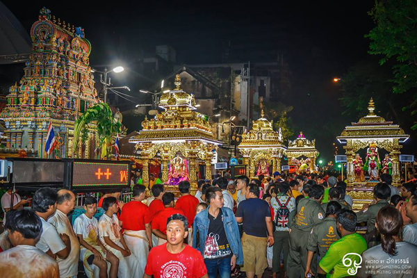 งานแห่ประเพณี พระแม่ศรีมหาอุมาเทวี ประจำปี 2559 