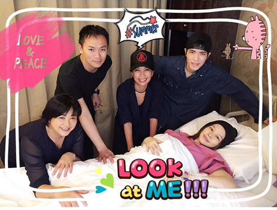 วิเวียน ชู คลอดลูกชายแล้ว 