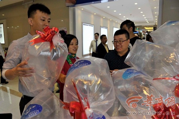 ขายอากาศบริสุทธิ์อัดถุง