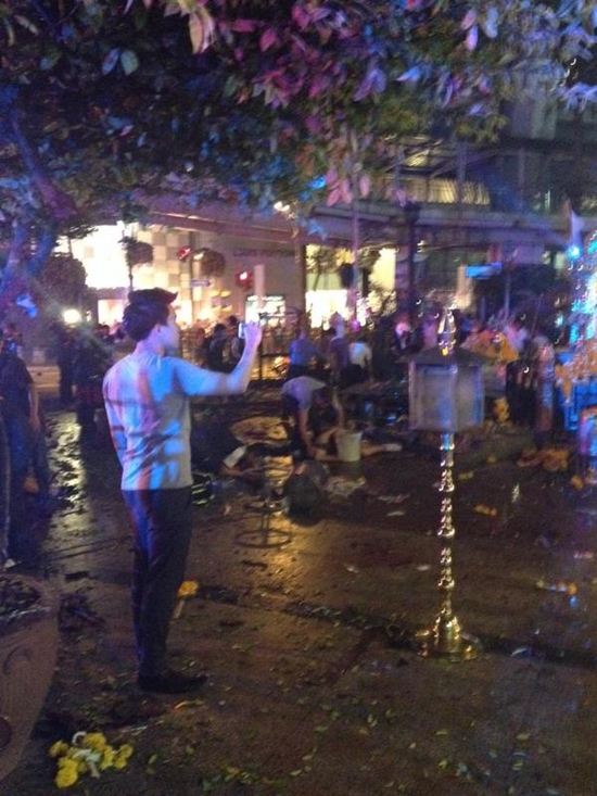 ระเบิดที่แยกราชประสงค์ ระเบิดที่แยกราชประสงค์