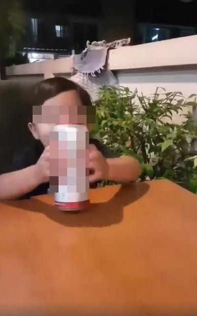 เด็กกินเบียร์