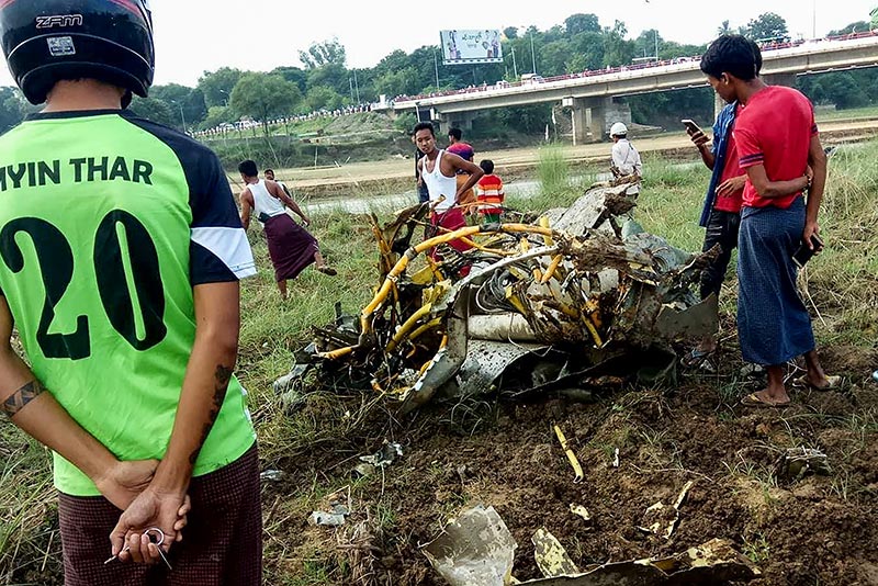 เครื่องบินตก