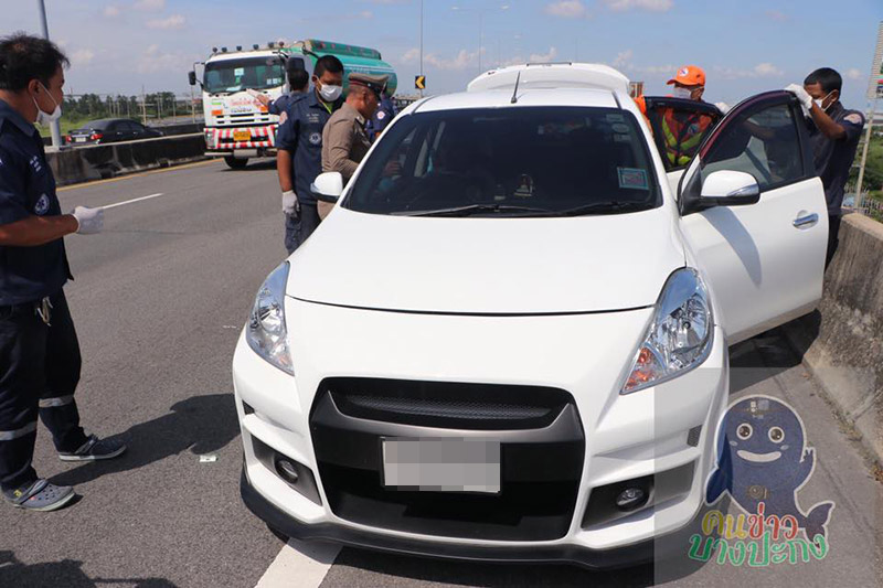 หมดสติบนรถ