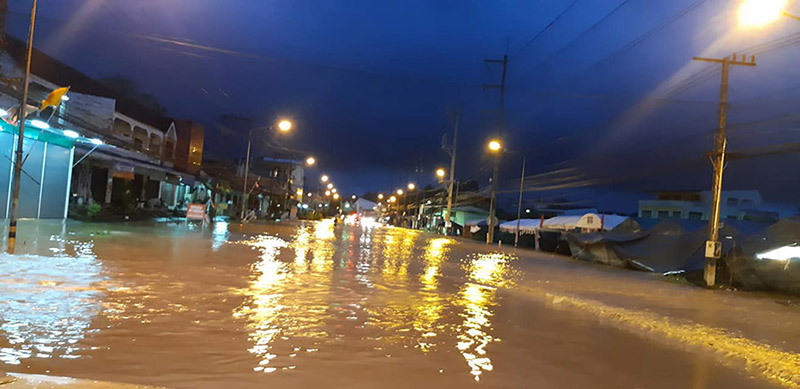 น้ำท่วมบางสะพาน