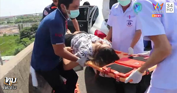 หมดสติบนรถ