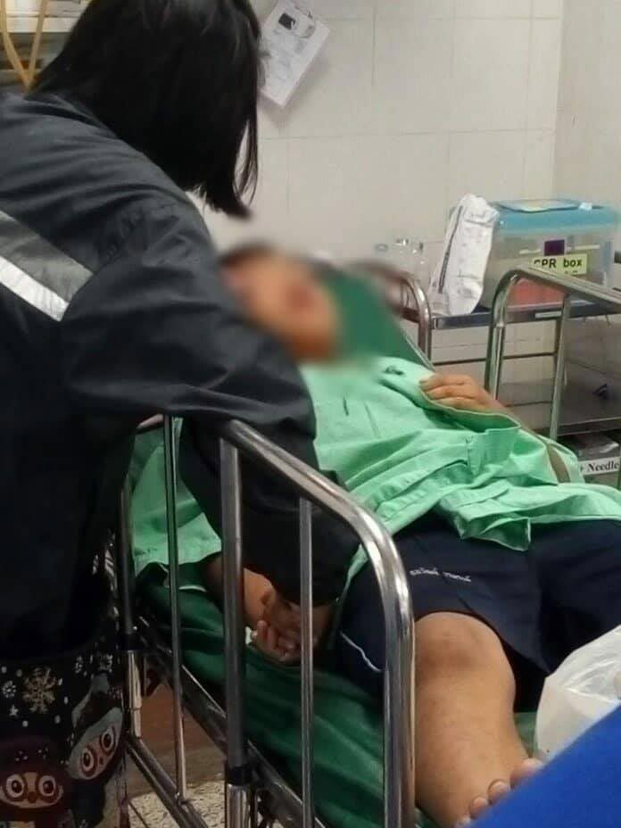 มอเตอร์ไซค์ชนกัน