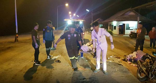 บิ๊กไบค์ชนกระบะ