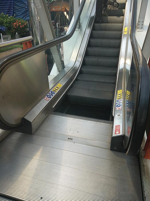 บันไดเลื่อน BTS พญาไท