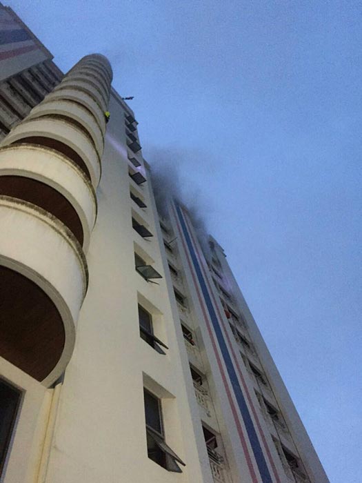 ไฟไหม้ราชเทวีอพาร์ทเม้นท์