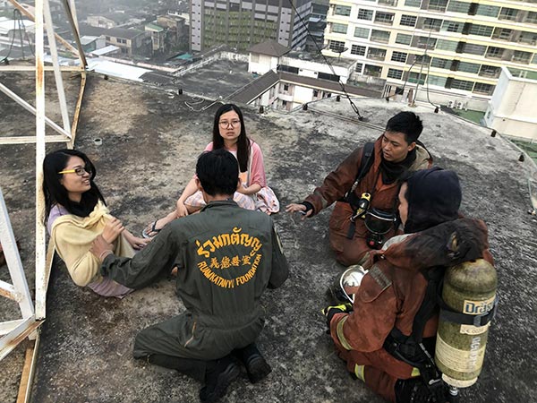 ไฟไหม้ราชเทวีอพาร์ทเม้นท์