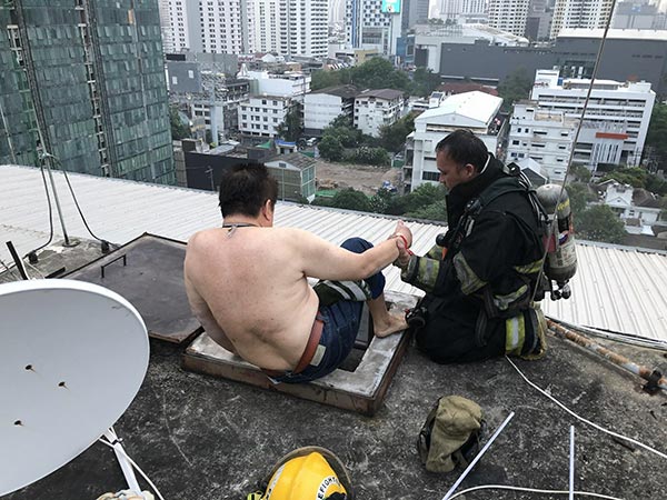 ไฟไหม้ราชเทวีอพาร์ทเม้นท์