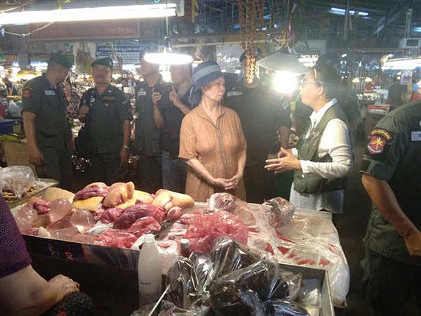 ขายเนื้อสัตว์ป่า