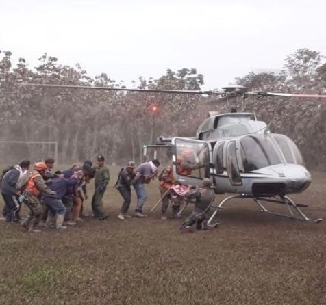 ภูเขาไฟระเบิด