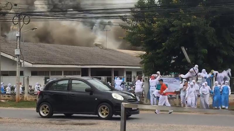 ไฟไหม้โรงงาน