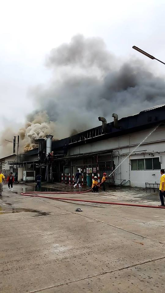 ไฟไหม้โรงงาน