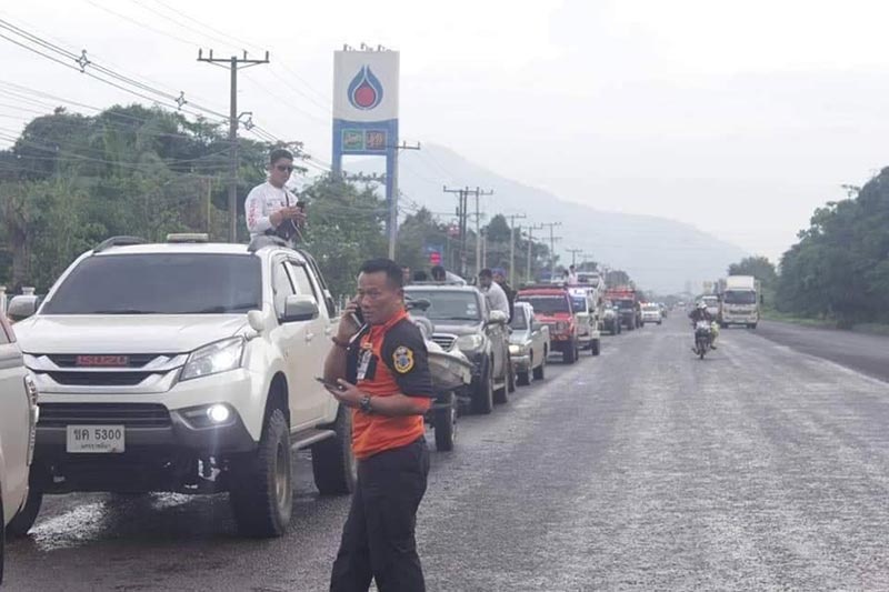 เขื่อนแตกที่ลาว