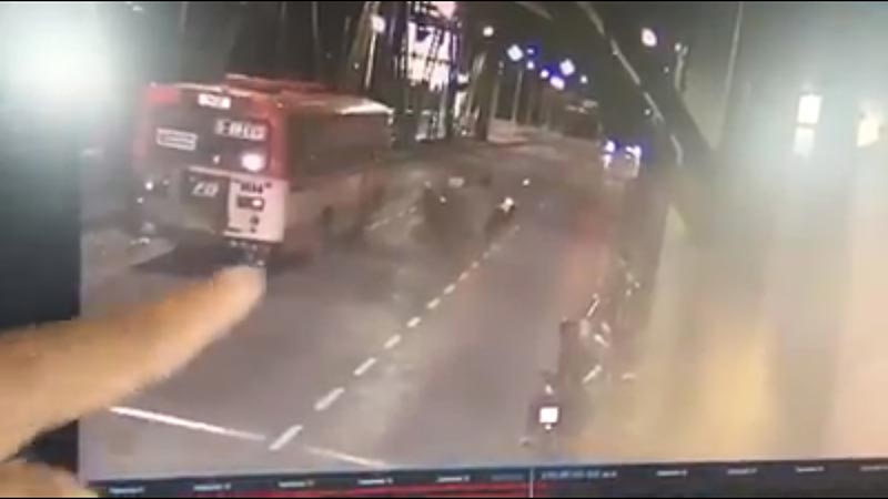 มอเตอร์ไซค์ชนกัน