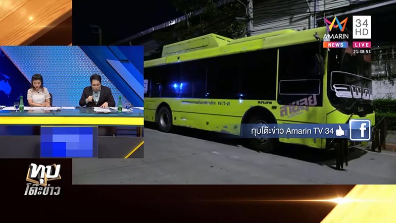 ขับรถกินเลน