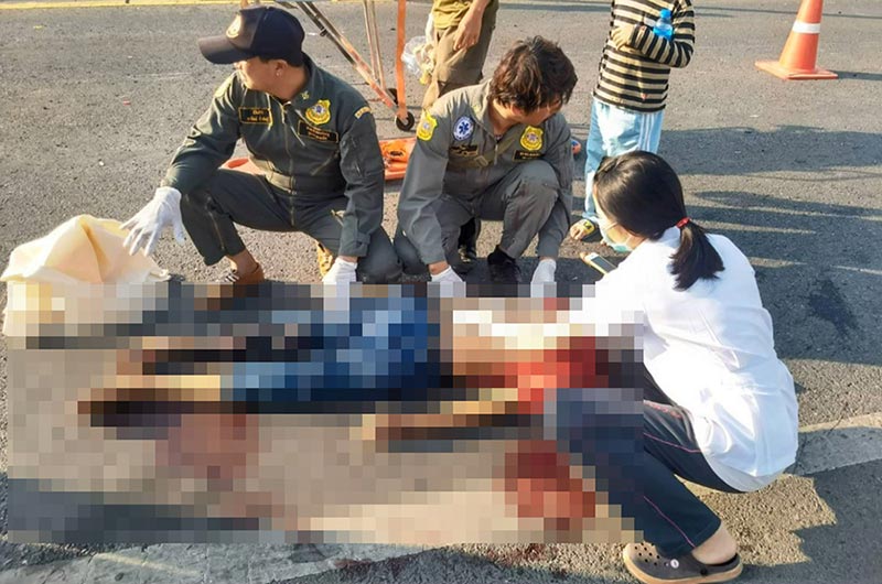 บิ๊กไบค์ชนมอเตอร์ไซค์