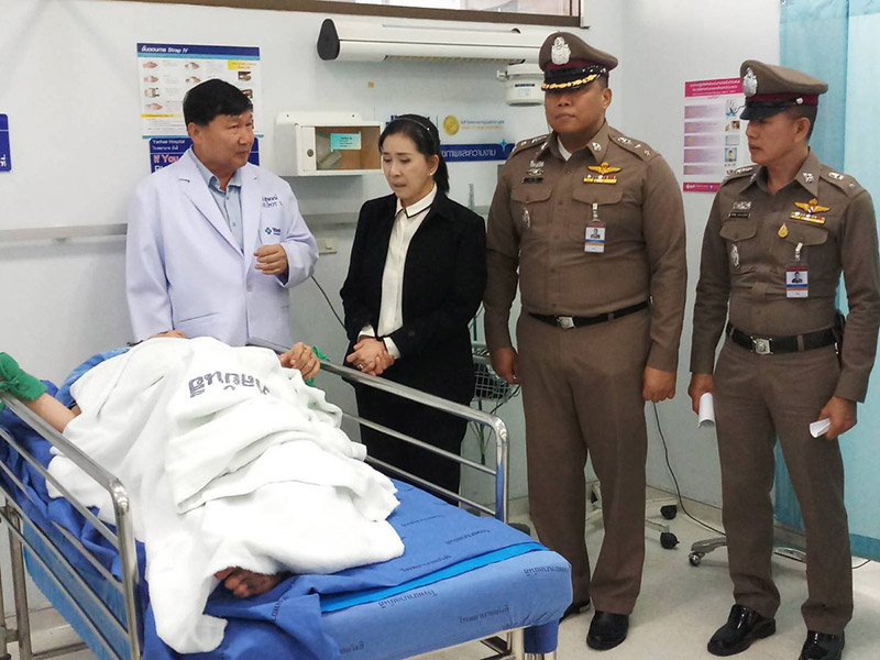 ช่วยชายป่วยติดเตียง