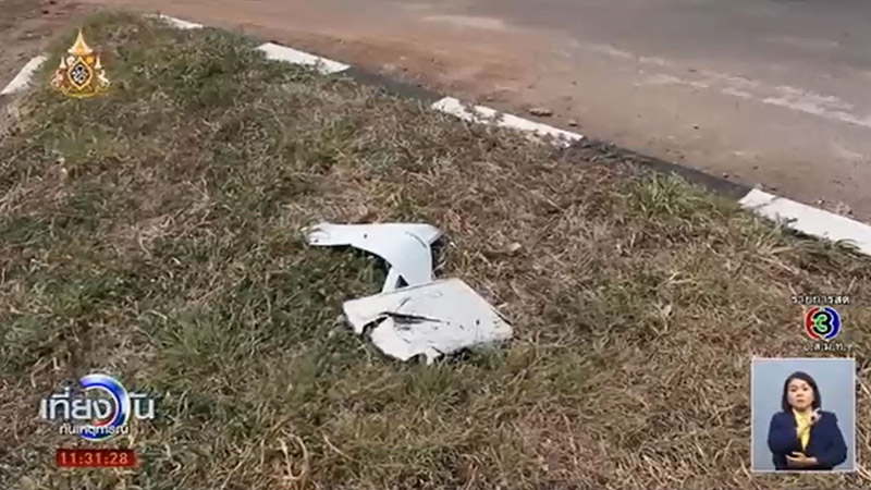 มอเตอร์ไซค์ตัดหน้ารถพ่วง