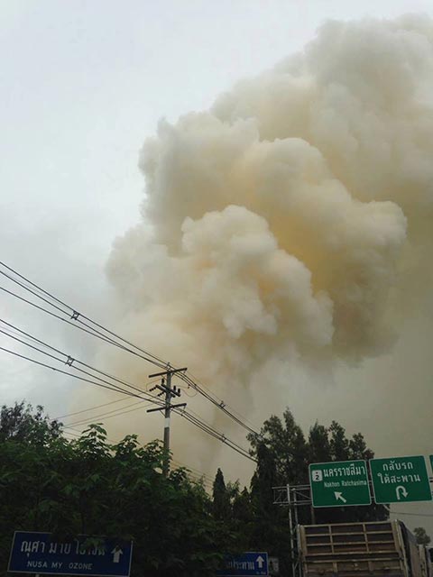 ไฟไหม้โกดัง